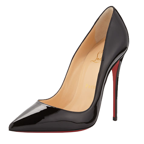 Christian Louboutin So Kate Patent Pointed-Toe Red Sole Pump